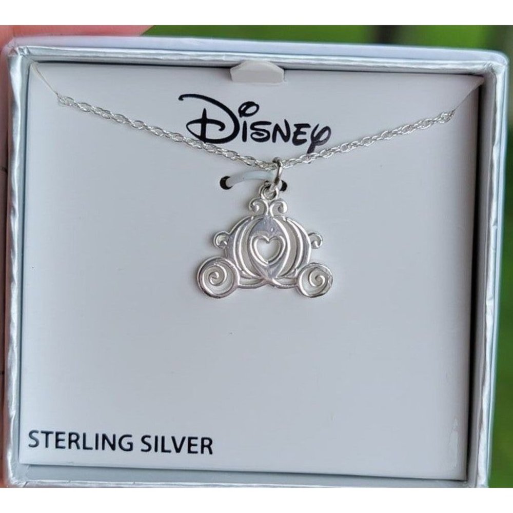 Sterling Silver Disney Princess Necklace